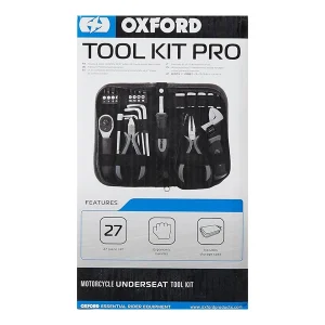 مجموعه ابزار 27 تکه مخصوص موتور سیکلت برند آکسورد Oxford Tool Kit Pro